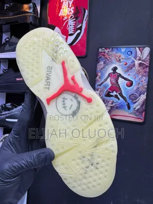 *Travis Scott X Air Jordan 6 Retro “British Khaki”