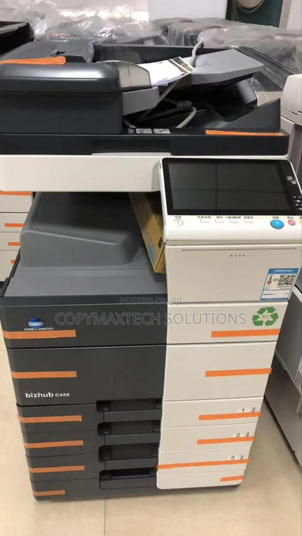 Konica Minolta C458 Stable Network Laser Copier Machine - main view