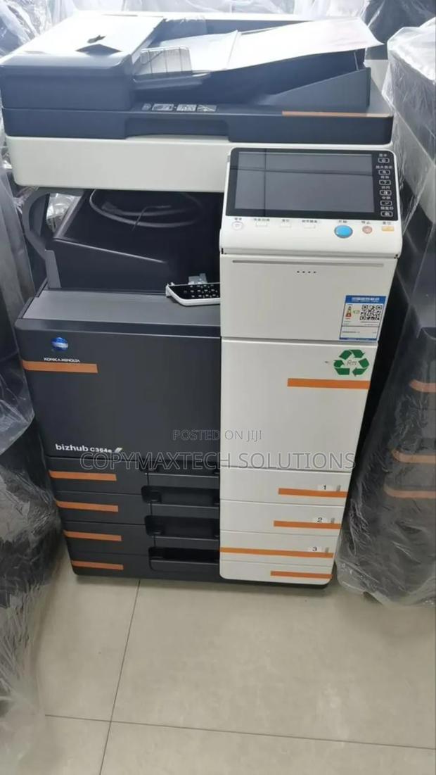 Konica Minolta C458 Stable Network Laser Copier Machine - thumbnail 2