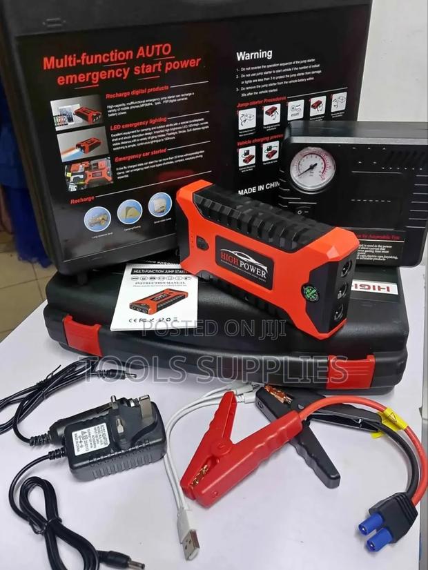 Car Jamp Starter With Compressor