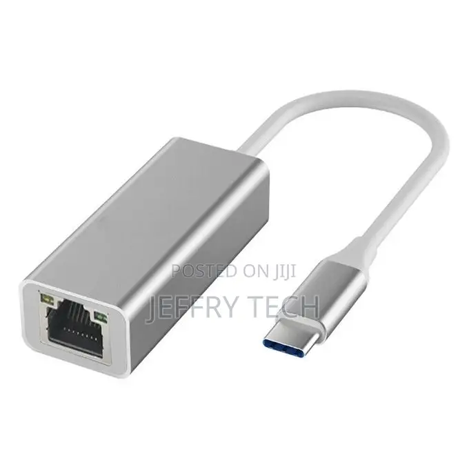 Usb Type C to Gigabit Rj45 Lan Ethernet Network Adapter Upto 1000mbps