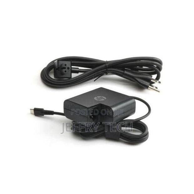 Hp Original Usb Type-C Laptop Charger - Black - thumbnail 2