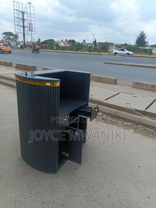 Reception Desk, Black Colour - thumbnail 2