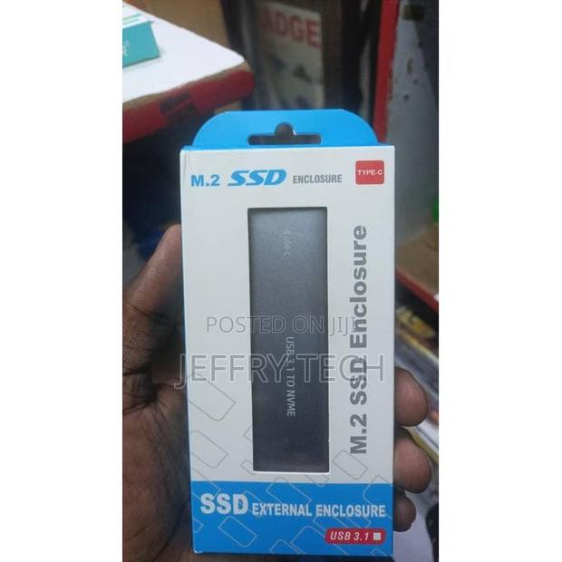 Usb3.1 to Pci-E Nvme SSD Enclosure Type-C 10gs M.2 SSD Disk External - main view