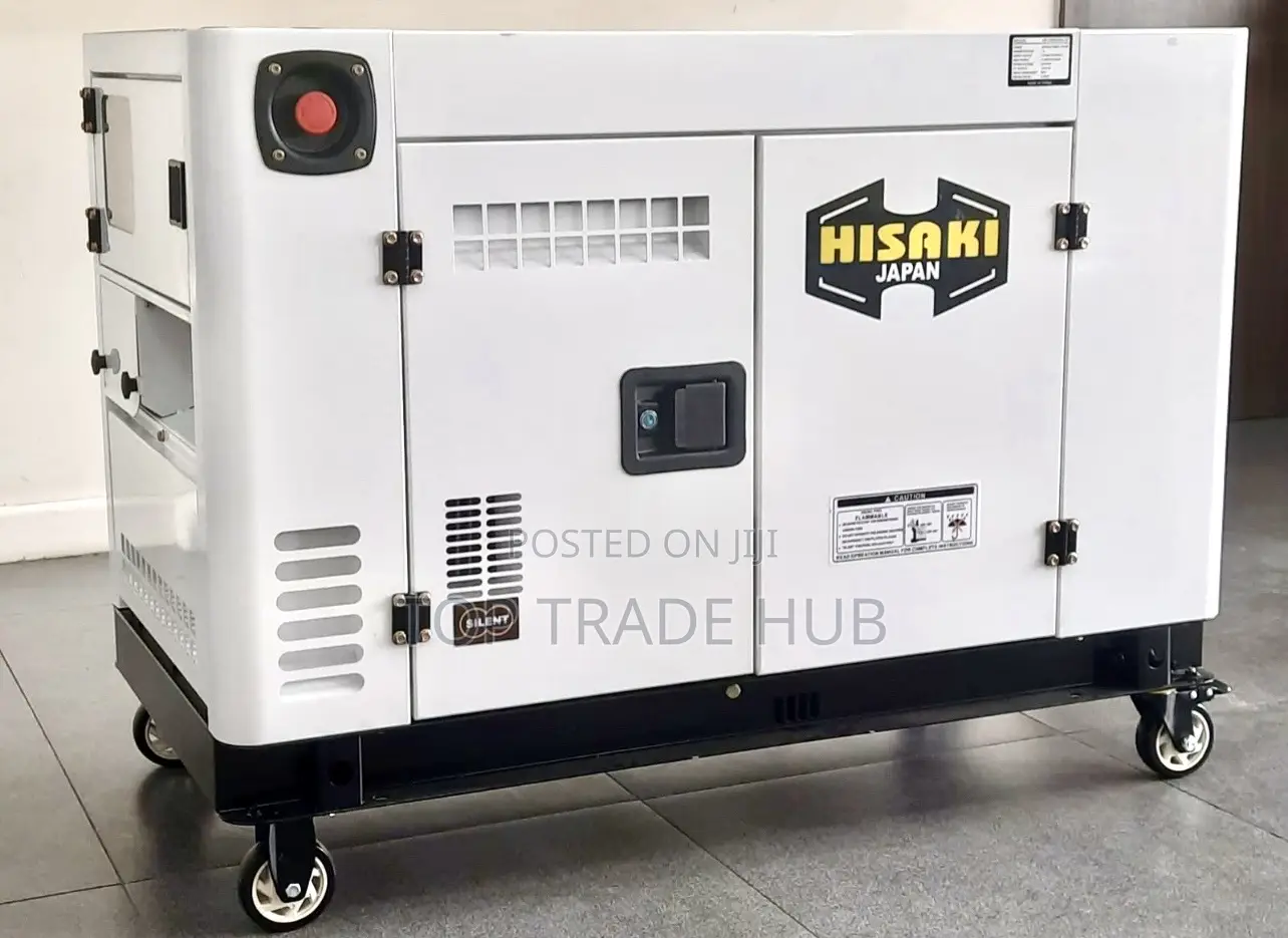 Hisaki Diesel Generator 25kva Watercooled Double Switch(Single&3phase)