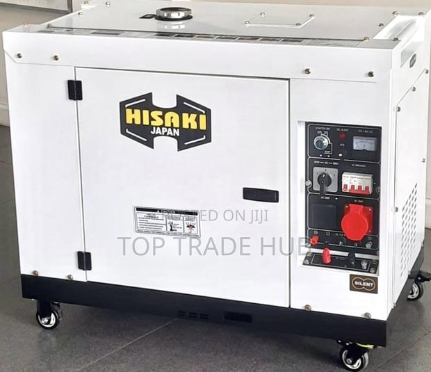 Hisaki Japan Silent Diesel 18kva Double Switch (Single & Three Phase)