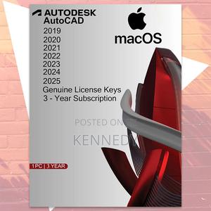 Mac Os - Autocad 2019 - 2024 License Keys - thumbnail 2