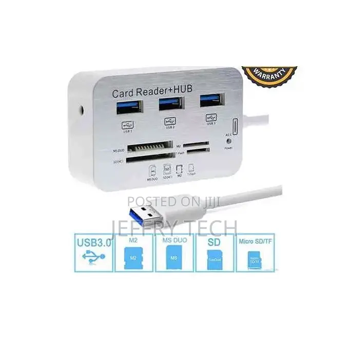 Usb 3.0/3.1 Hub With Card Reader 5/10 GBPS