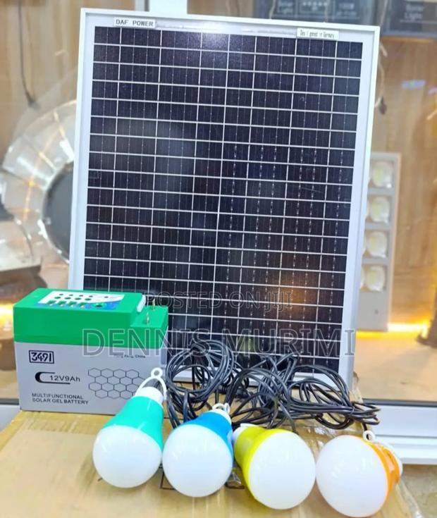 Solar Lighting System - main view