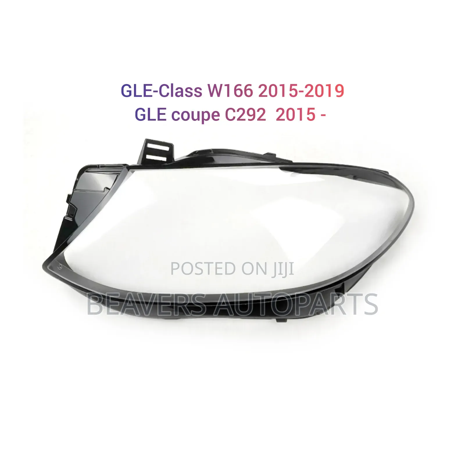 Mercedes Benz Gle-Class W166, Gle-Coupe C292 2015-2019 Headlight Lens
