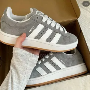Gray Adidas Campus