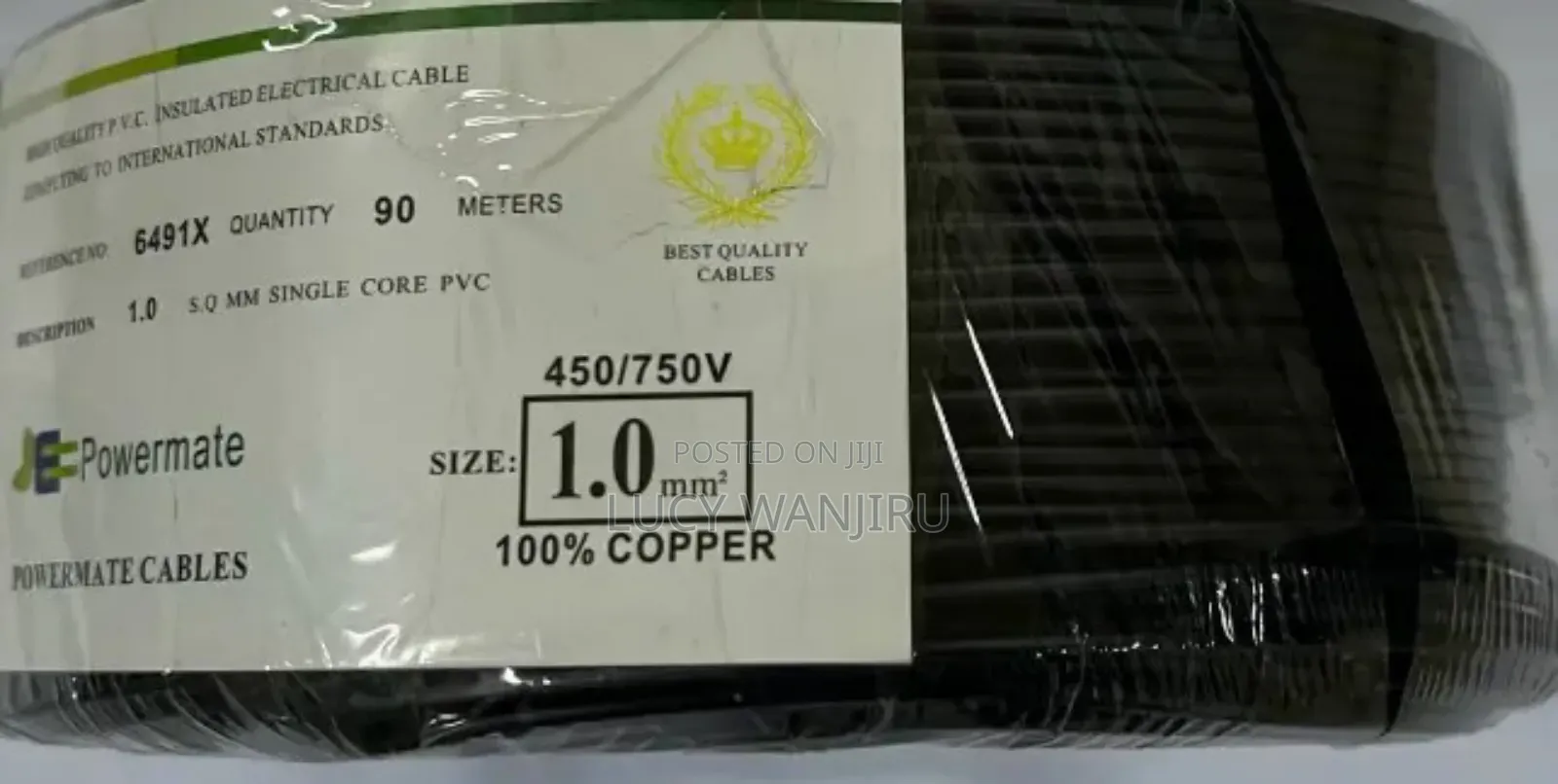 1.0mm Electric Powermate Cable