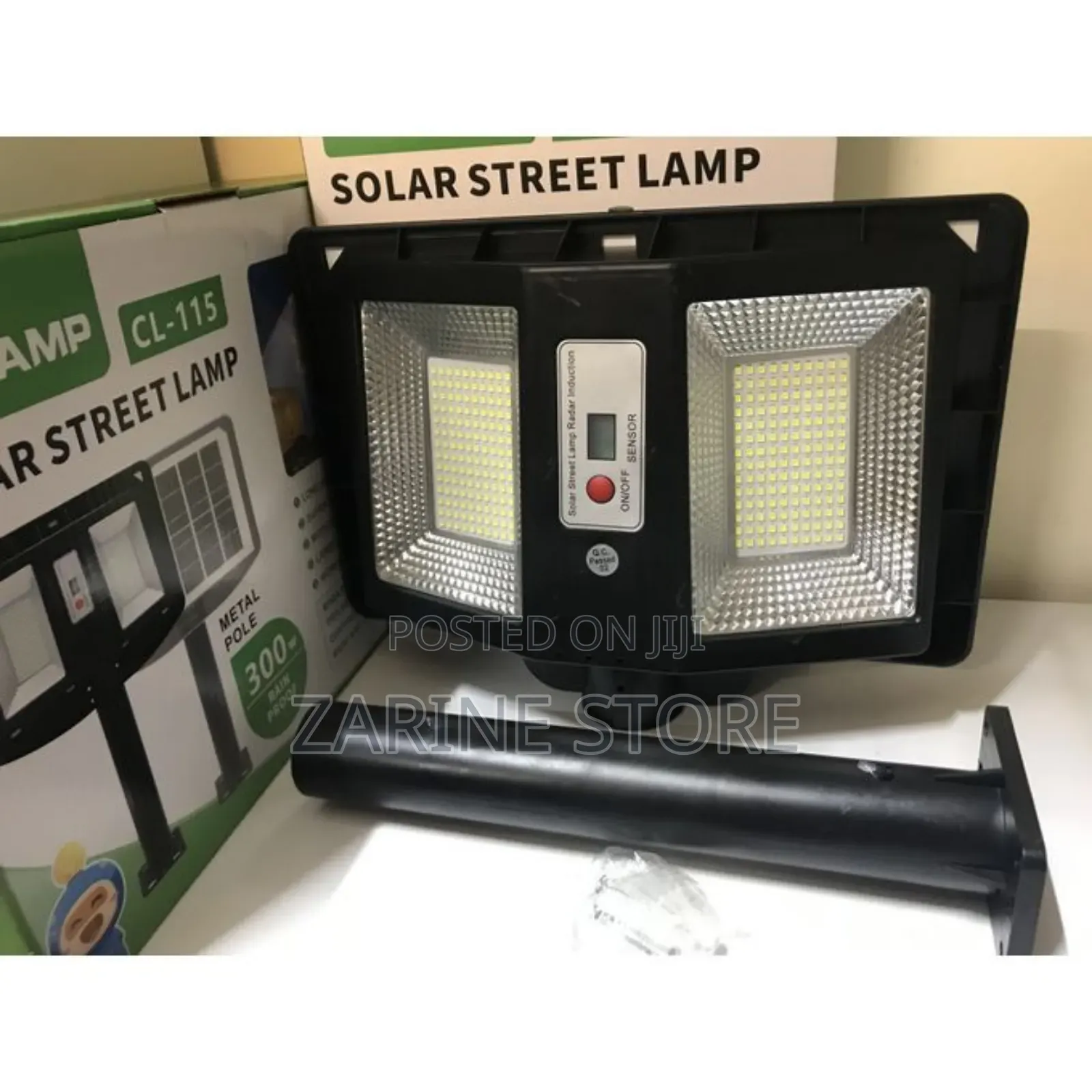 Solar Street Lamp Light Double Sided With Sensor Motion 300w