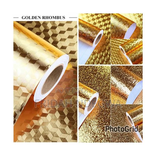 Gold Aluminum Foil /Kitchen Table Top Liner