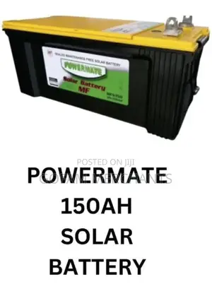 Powermate 150ah Solar Battery Dry Cell Maintenance Free Solar Battery