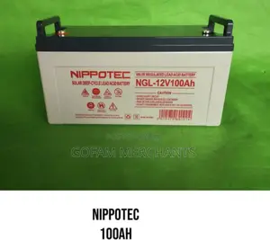 Nippotec 100ah Solar Deep Cycle Lead Acid Battery