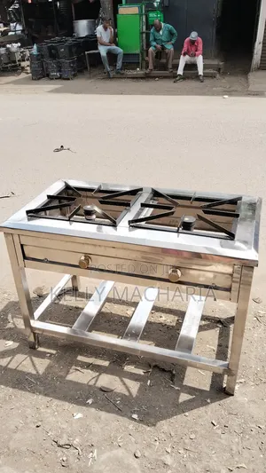 Stainless Two Burner Gas Grill Jikos