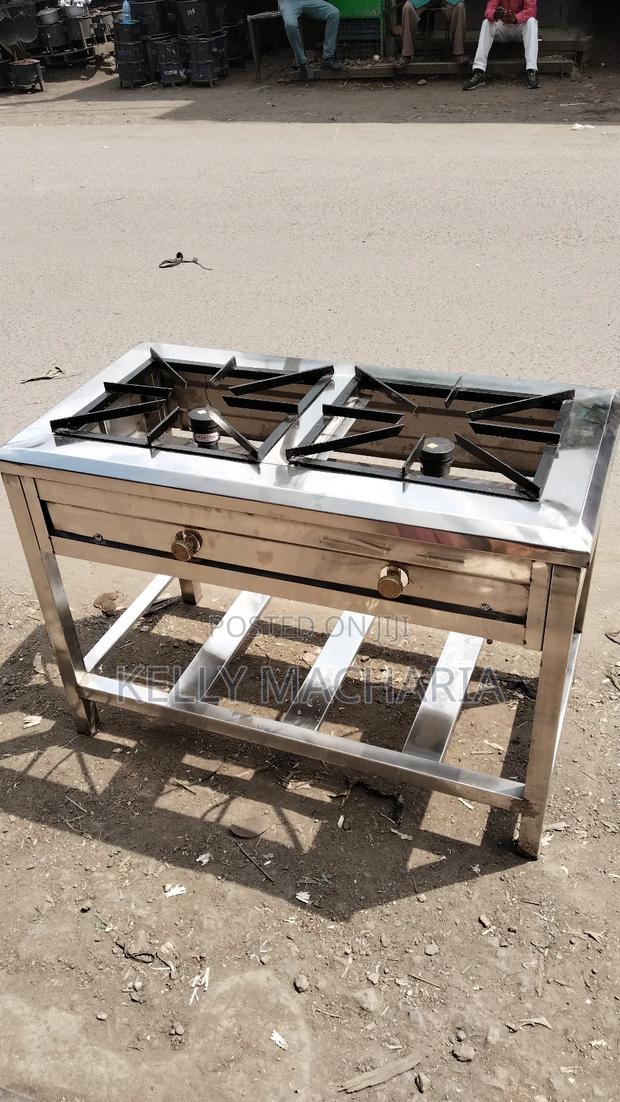 Stainless Two Burner Gas Grill Jikos - thumbnail 8