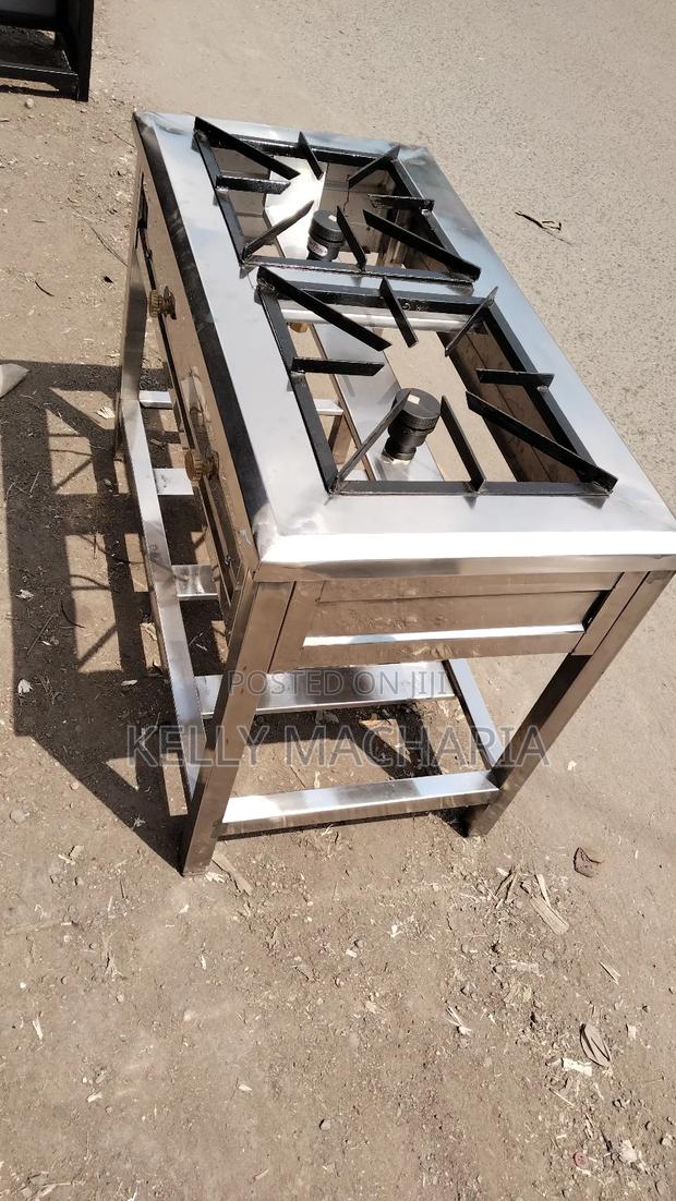 Stainless Two Burner Gas Grill Jikos - thumbnail 9