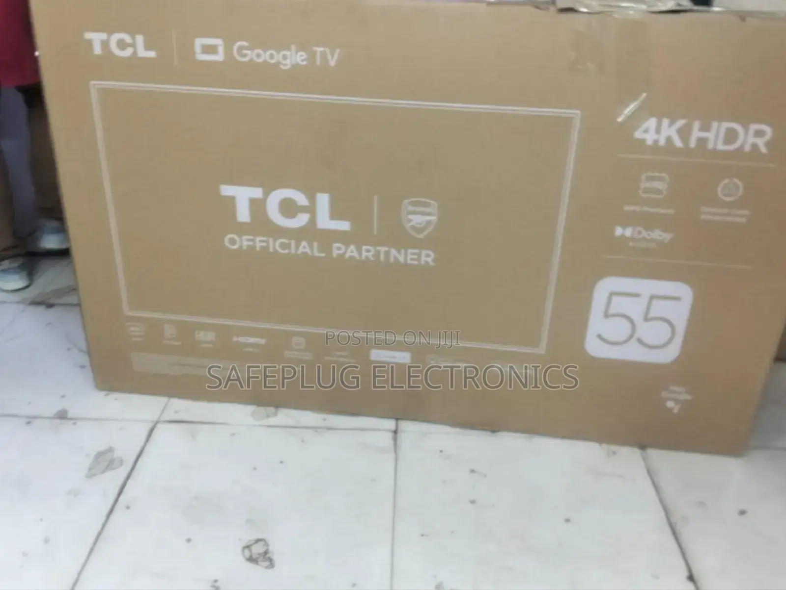 TCL 55'' Qled Uhd Smart Tv | Perfect for Movies Gaming | Warranty!"