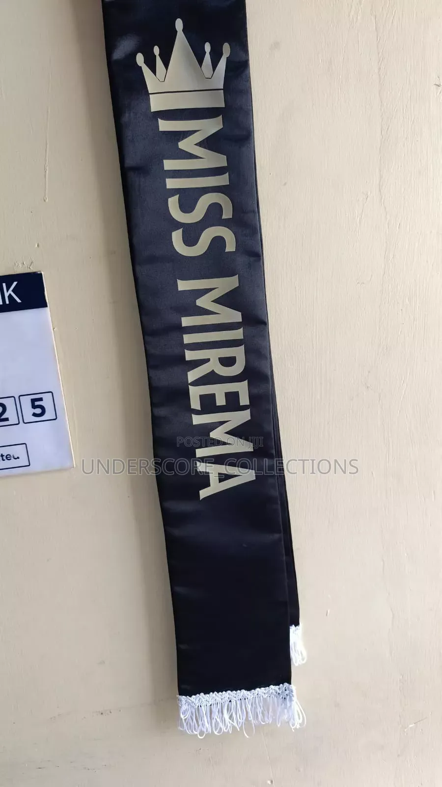Custom Made Sash