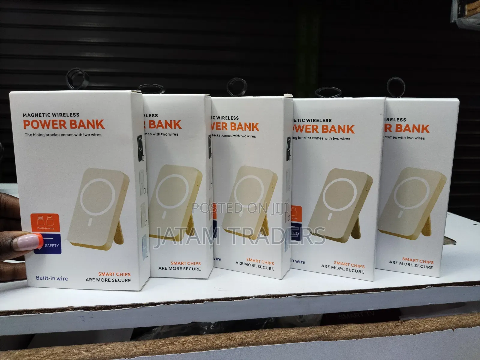 Magnetic Wireless Power Bank, 10000mah