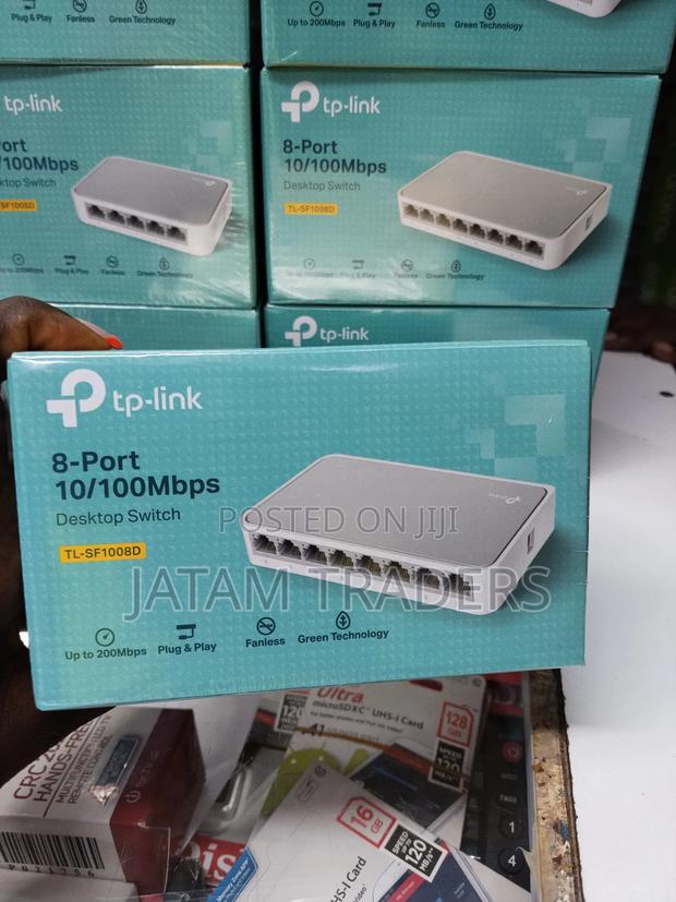8 Ports Tp Link Network Switch Available
