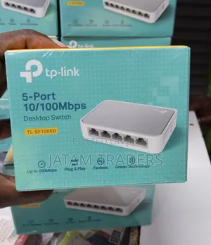 5 Ports Tp Link Network Switch 100mbps