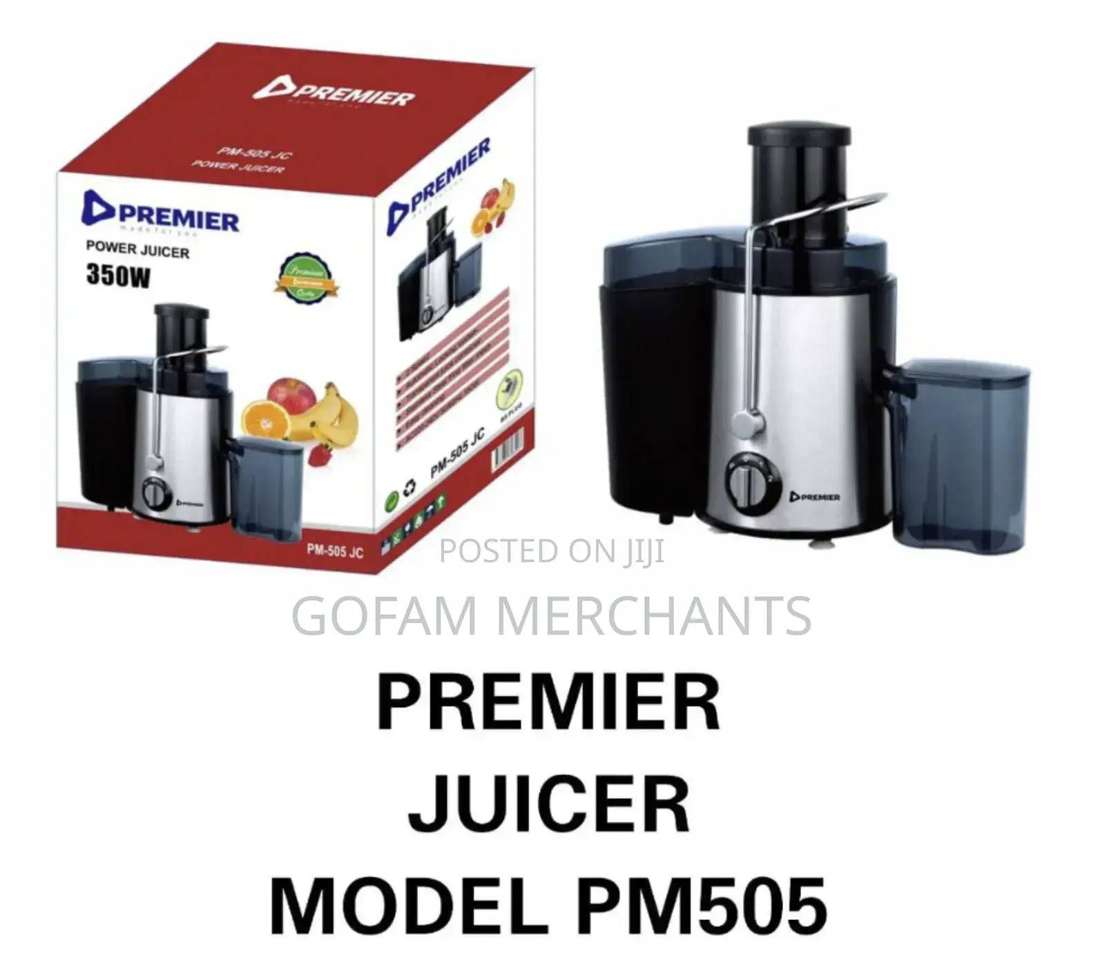 Premier Juicer Model Pm505