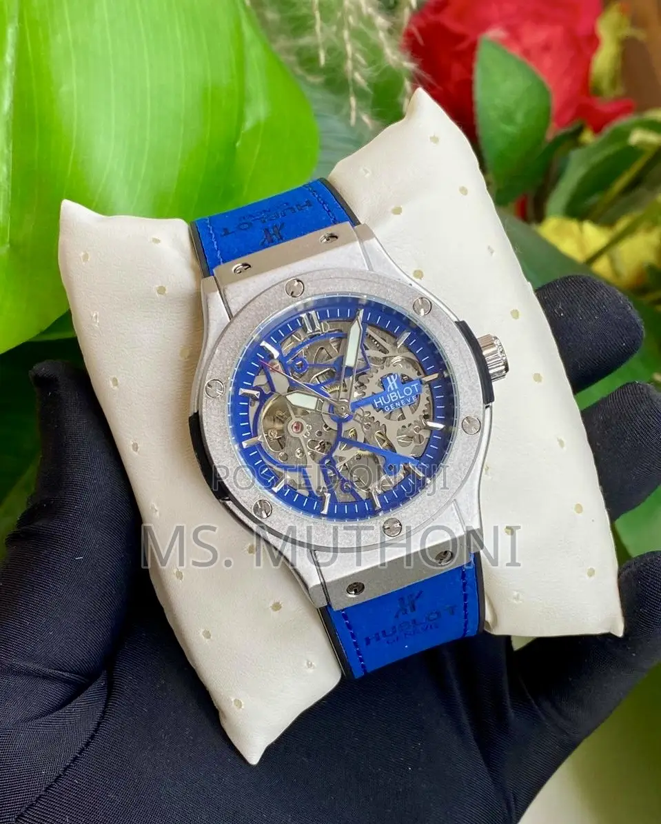 1st Quality Automatic Leather Suede Hublot for Gents