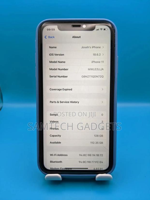 Apple iPhone 11 64 GB Black - thumbnail 3