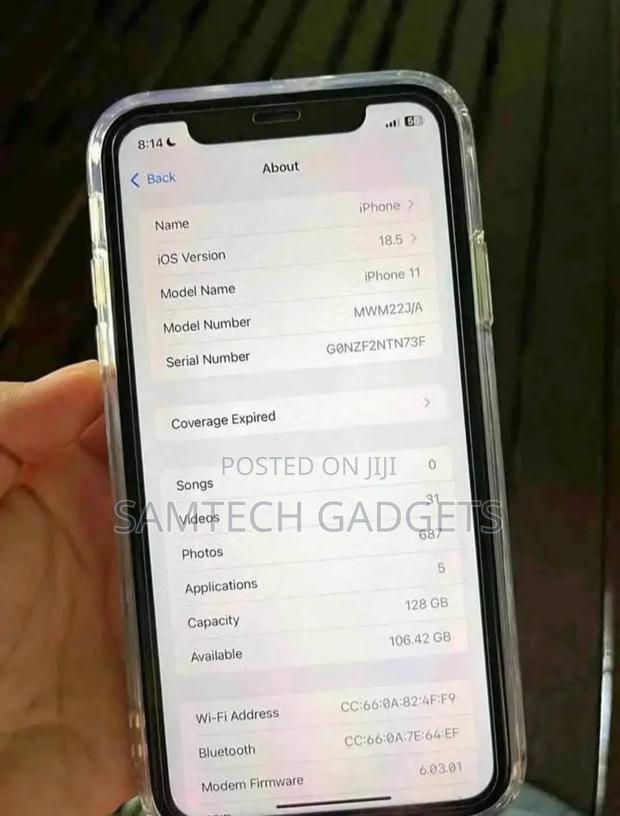 Apple iPhone 11 128 GB Purple - thumbnail 4
