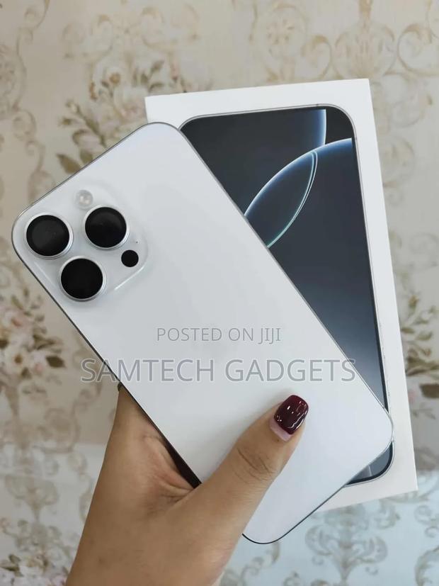 New Apple iPhone 16 Pro Max 256 GB Silver - main view