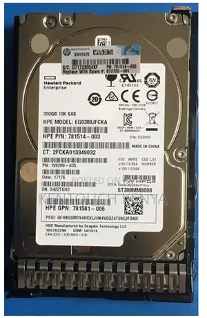 Hp 300gb 6g Sas 2.5 Dual Port Server HDD