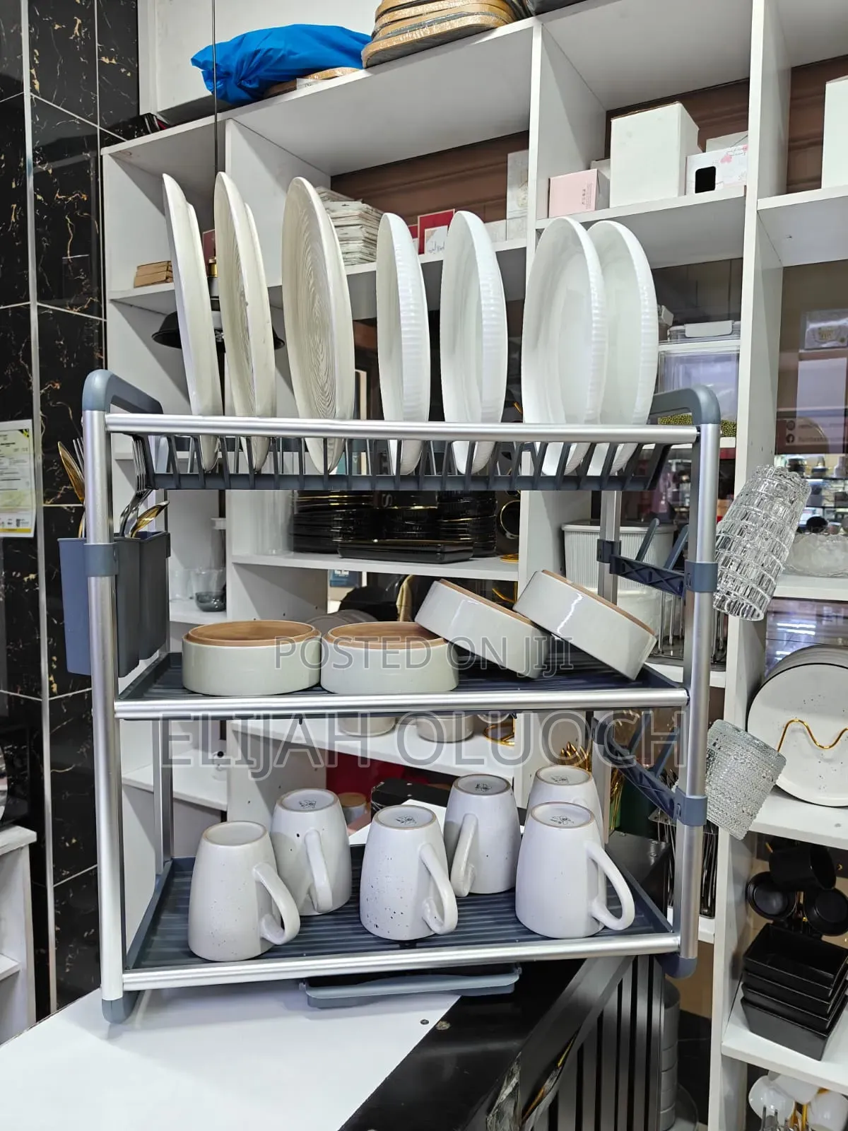 *Premium Quality 3tier Aluminium Dish Drainer*