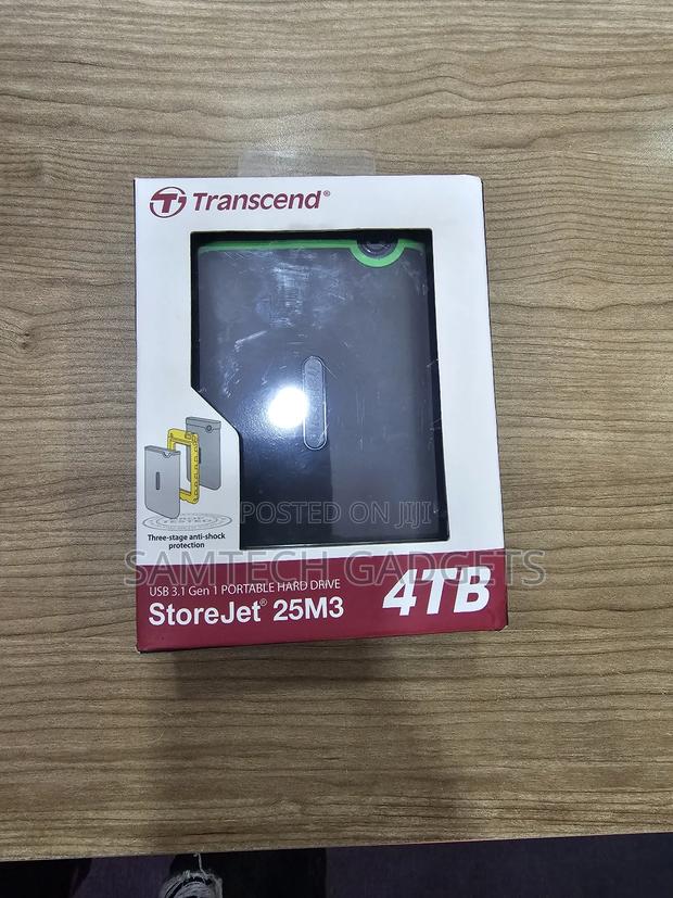 Transcend External Hard Disk 4 Terabytes