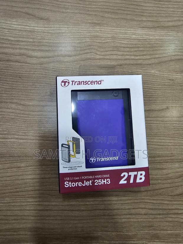 Transcend 2 Terabyte Harddisk