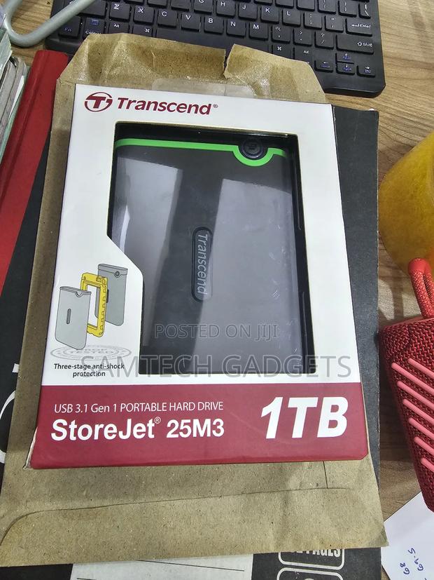 1 Tb Trasncend Hard Disk - main view