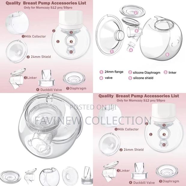 Breast Pump Collection Cup Accessories Set (For Replacement)