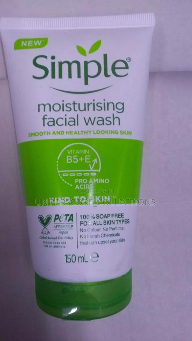 Simple Facial Wash - main view