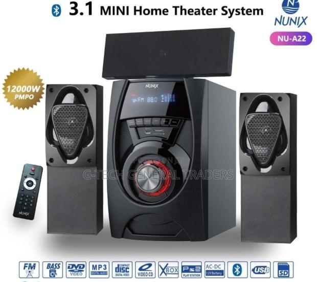 Nunix 3.1 Channel Multimedia Speaker System A22