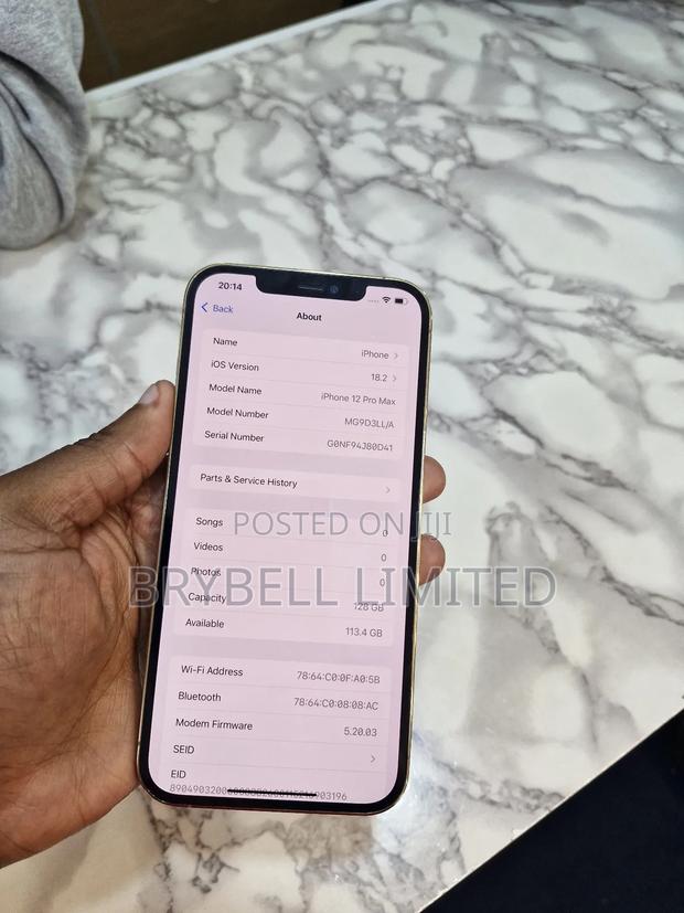 Apple iPhone 12 Pro Max 128 GB Gold - thumbnail 5