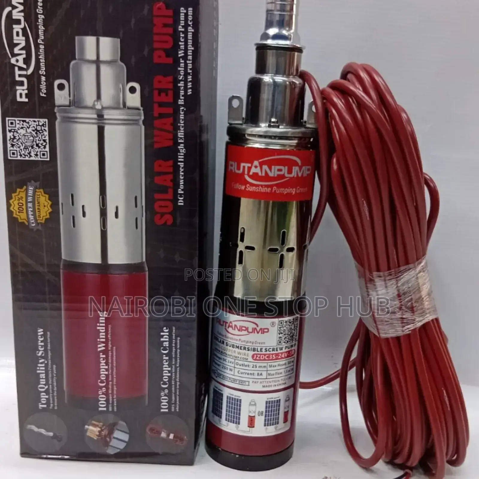 250 Watts Solar Water Pump