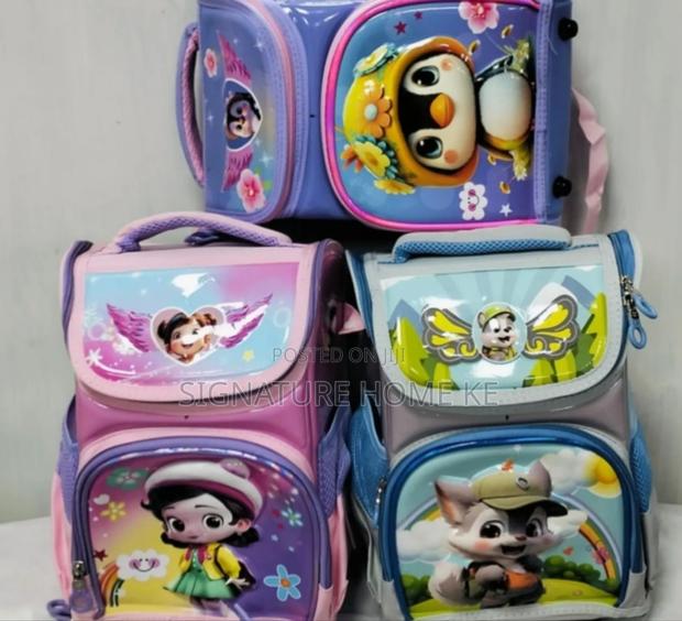 Cartoon Themed School Bag - thumbnail 3