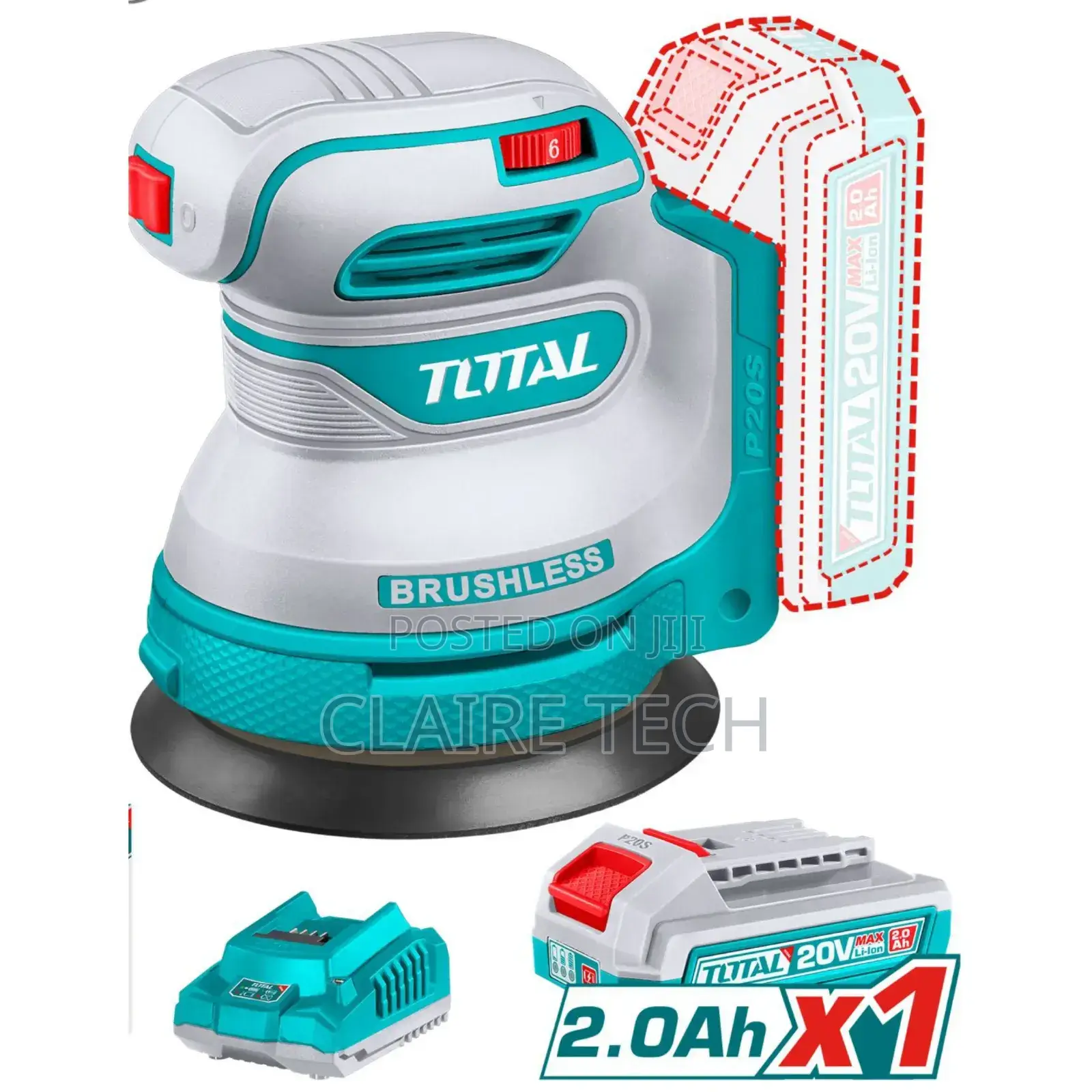 Total Cordless Rotary Sander
Trosli20021