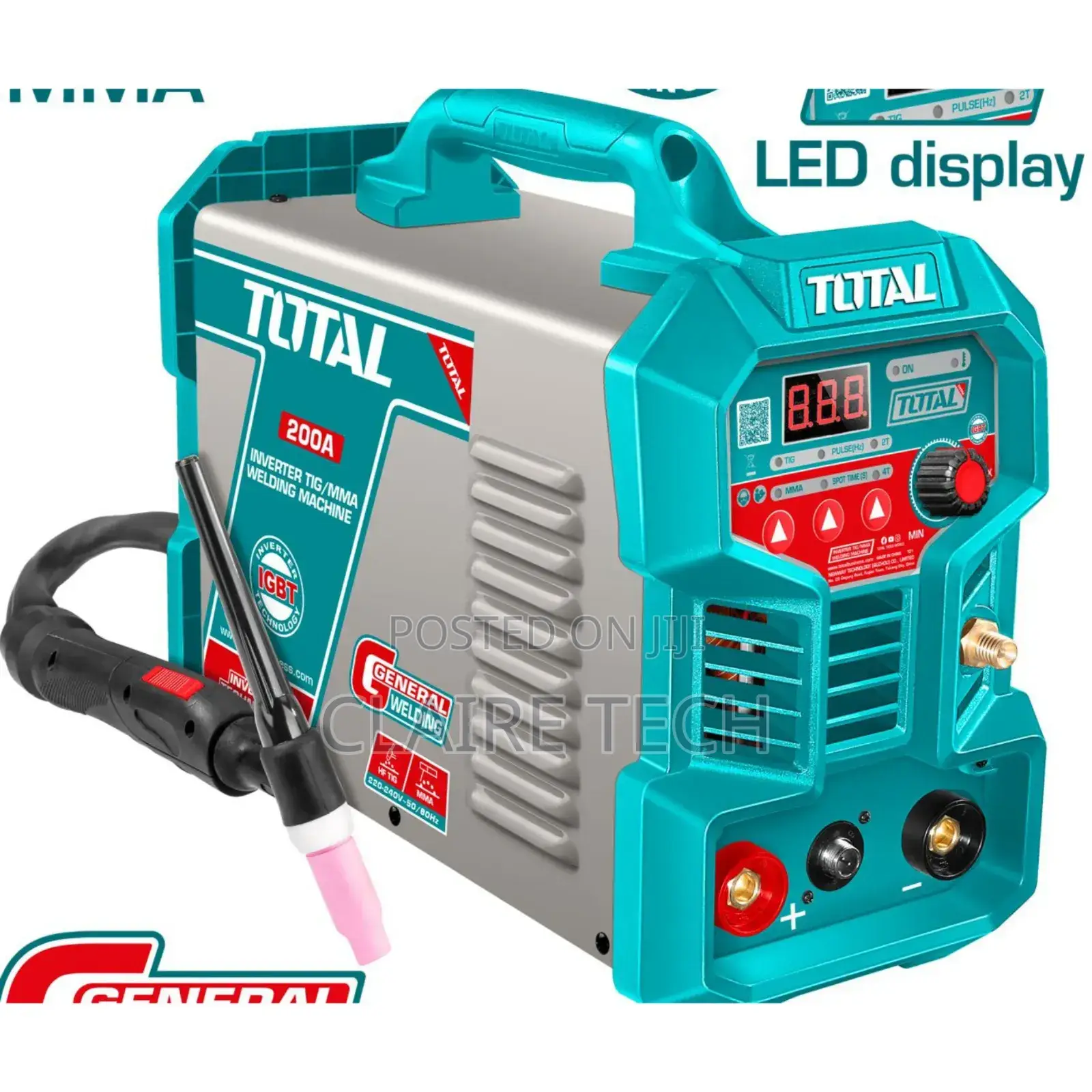 Total Tig/Mma 200a Welding Machine
Tig20058
