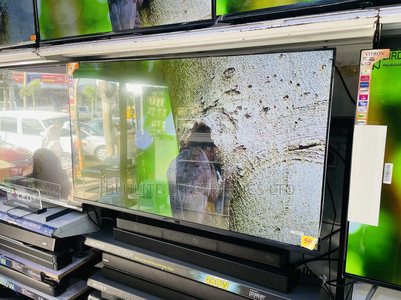 Vitron 50” Fremeless Tv
