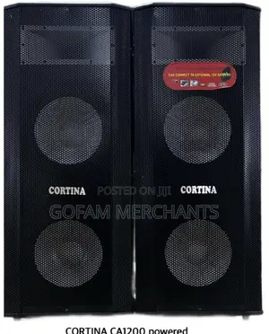 Cortina Ca-1200 Professional Speaker System Set