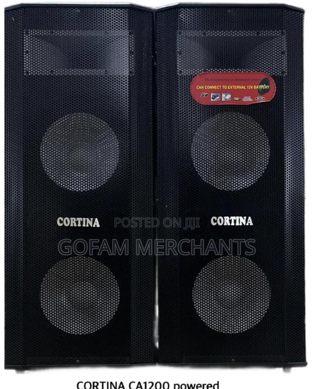 Cortina Ca-1200 Professional Speaker System Set