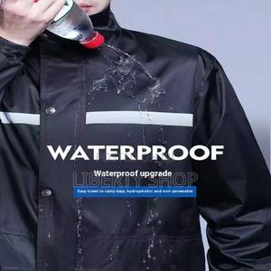 Heavy Duty Raincoat With Head Caps